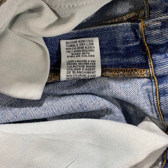 Vintage Y2K 90s Polo Ralph Lauren Saturday Jean Light Wash Sz 34x30 100% Cotton - Picture 8 of 16